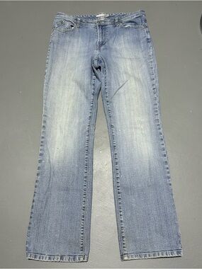 Chico’s Platinum Radiant Blue Jeans (Women’s Size 2) (31” Inseam)